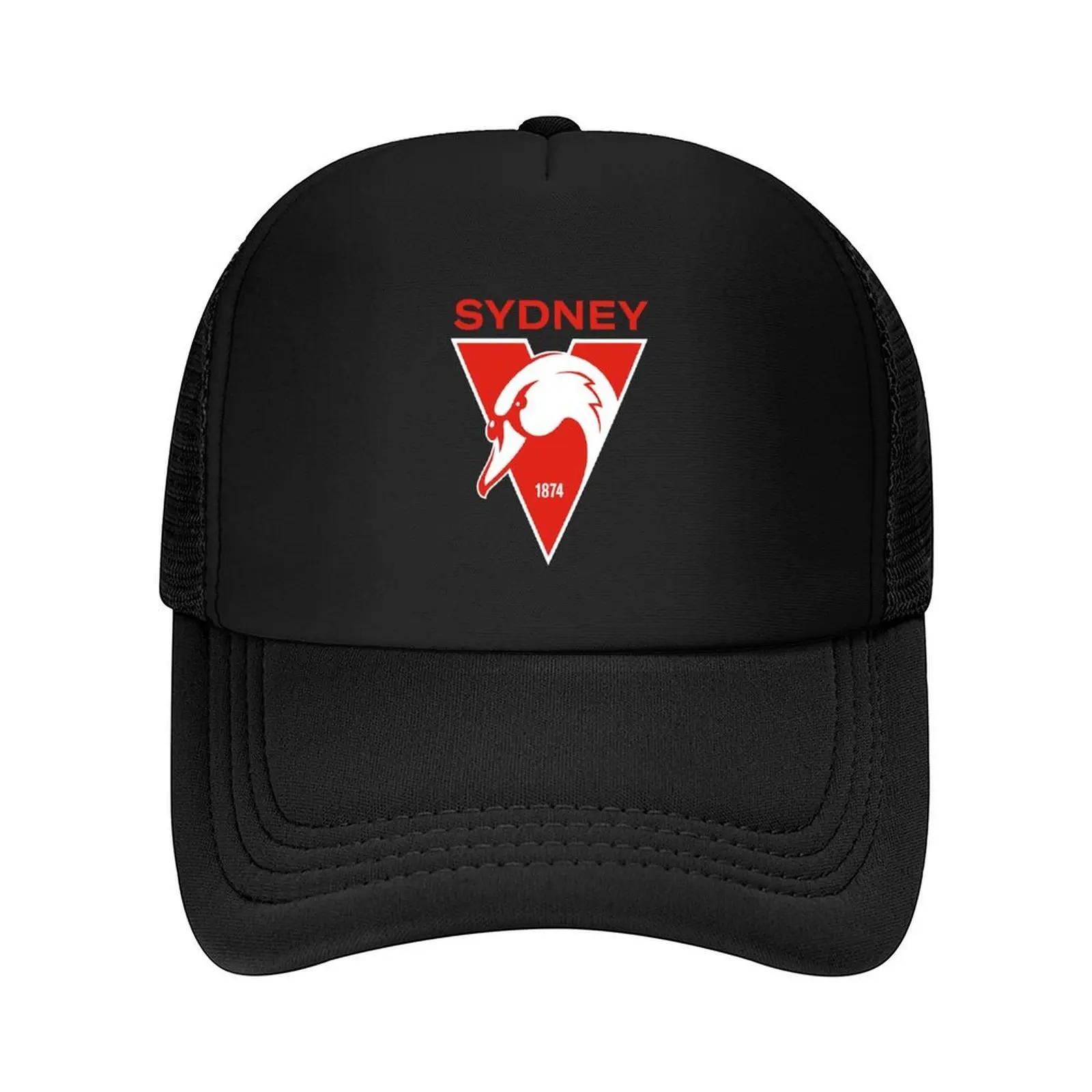 

Сидней bloods swans гордые swannies логотипы классическая футболка Бейсболка кепка дачника кепка для солнца кепка для рыбалки Мужские Люксовый Бренд Женские