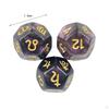 Acrylic D12 Astrology Dice Set, Entertainment Toy, for Parties, Fortune Telling, Gaming