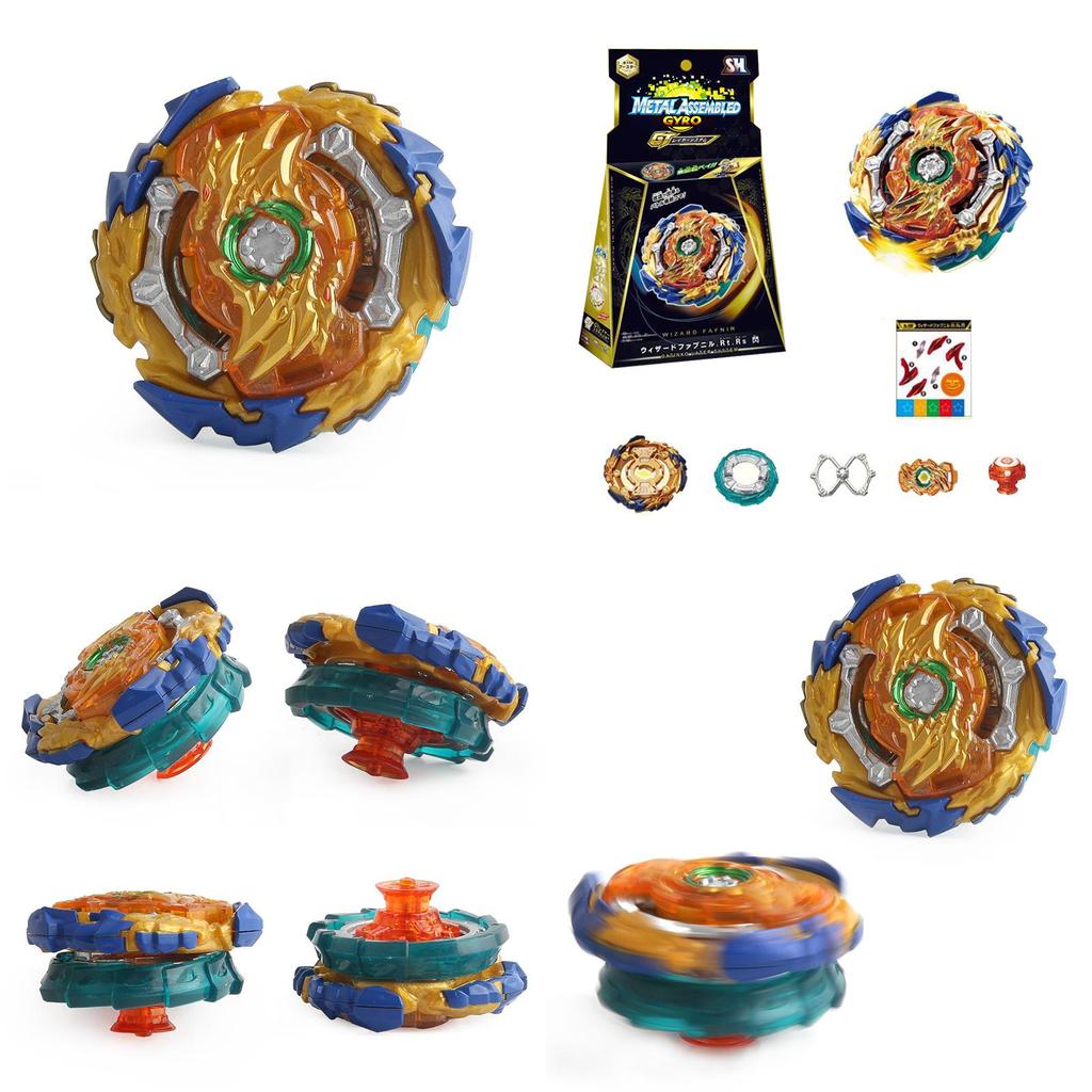 Fourth Generation Gt Series B-139 Wizard Dragon Single Top Quality Alloy Spinning Toy