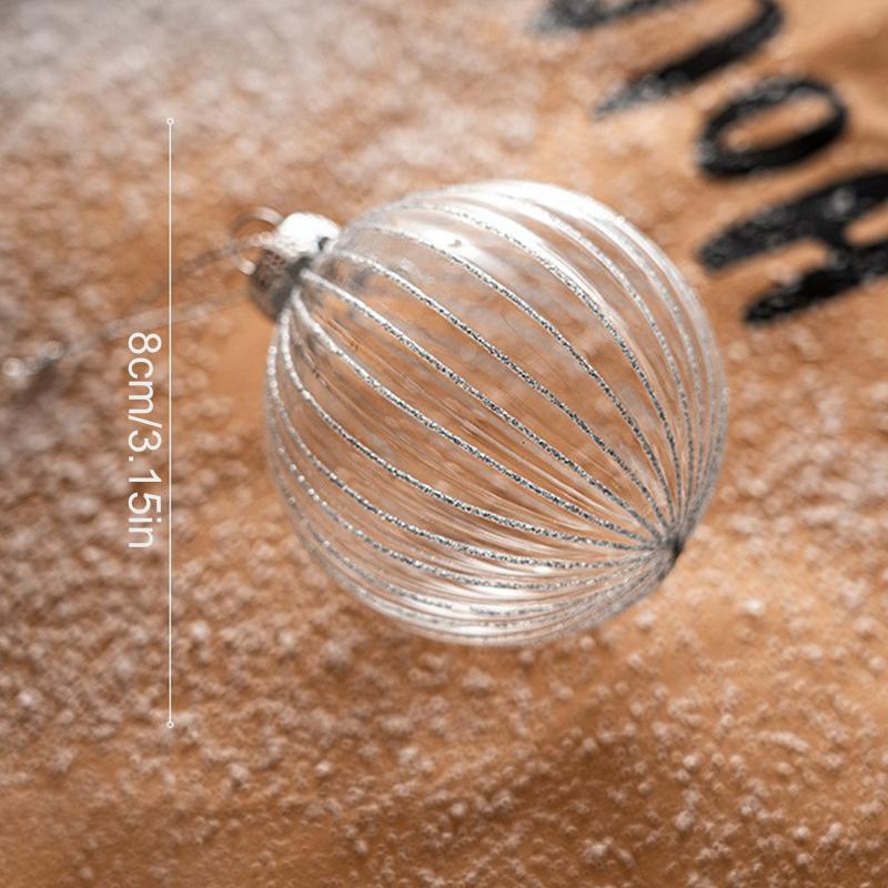1PC Minimalist Holiday Hanging Ornaments Stylish Tree Hanging Accessories Photo Prop Christmas Balls Atmosphere Photography Orbs