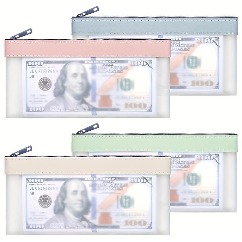 Clear Zipper Coin Purse Cute Wallet Portable Credit Card Id Bag Lipstick Pouch Data Line Key Earphone Organizer