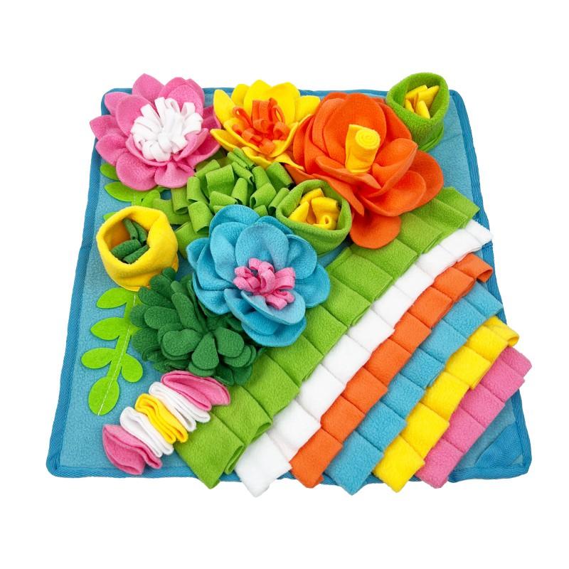 Slow Feeding Mat Dogs Cats Snuffle Pad Interactive Puzzle Toy Mental Stimulation Training