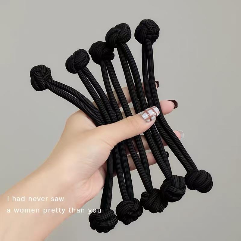 High-elasticity fashionable button hair ties, hair bands, ladies  hair ties, hair bands and hair accessories