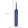 Mugast 1.25MM Cleaner, Fiber Optic Cleaning Pen for LC/MU Connectors, 95% Cleanliness, Blue