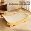 Cat Lounge Chair Wooden Cat Scratching Pads Pet Cat Nest Sisal Bed That Does Crumbs Cat Scratching Board Cat Nest Pet Sofa