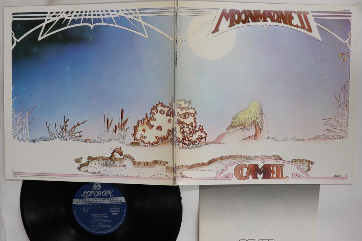 LP Record CAMEL  Moonmadness K19P9052 LONDON 1980 Japan Rock Used