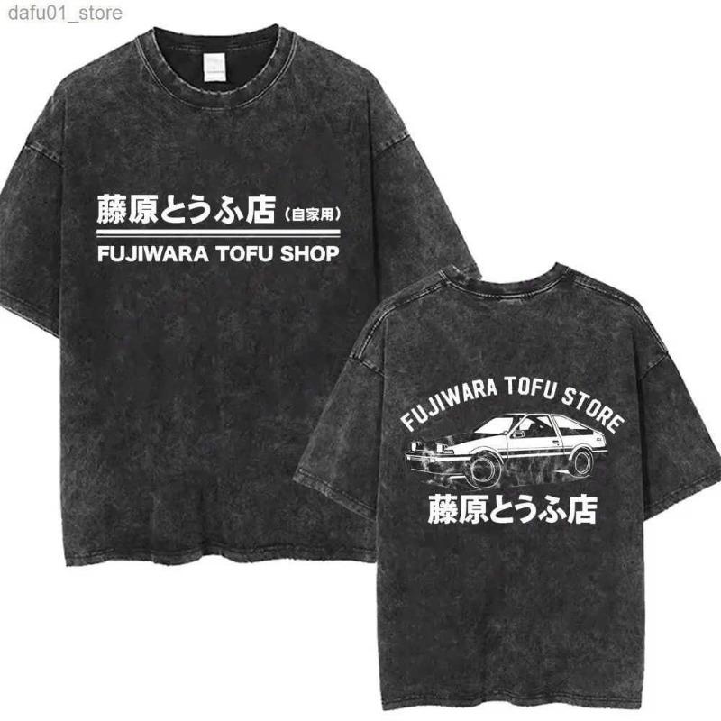 Naruto Sage of Six Paths T Shirt Magatama Vintage Acid Wash Streetwear Oversized Retro Anime Graphic Cotton Women Tees Clothing