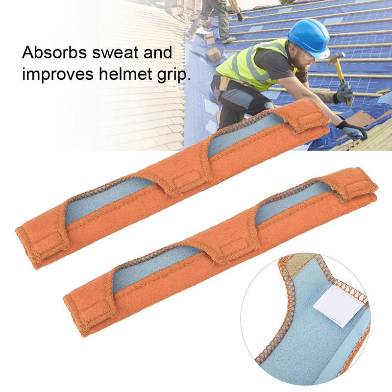 2Pcs Hard Hat Sweatband Replacement Safety Helmet Liner Pad Fire Resistant Sweat Absorbing Band for Construction Work