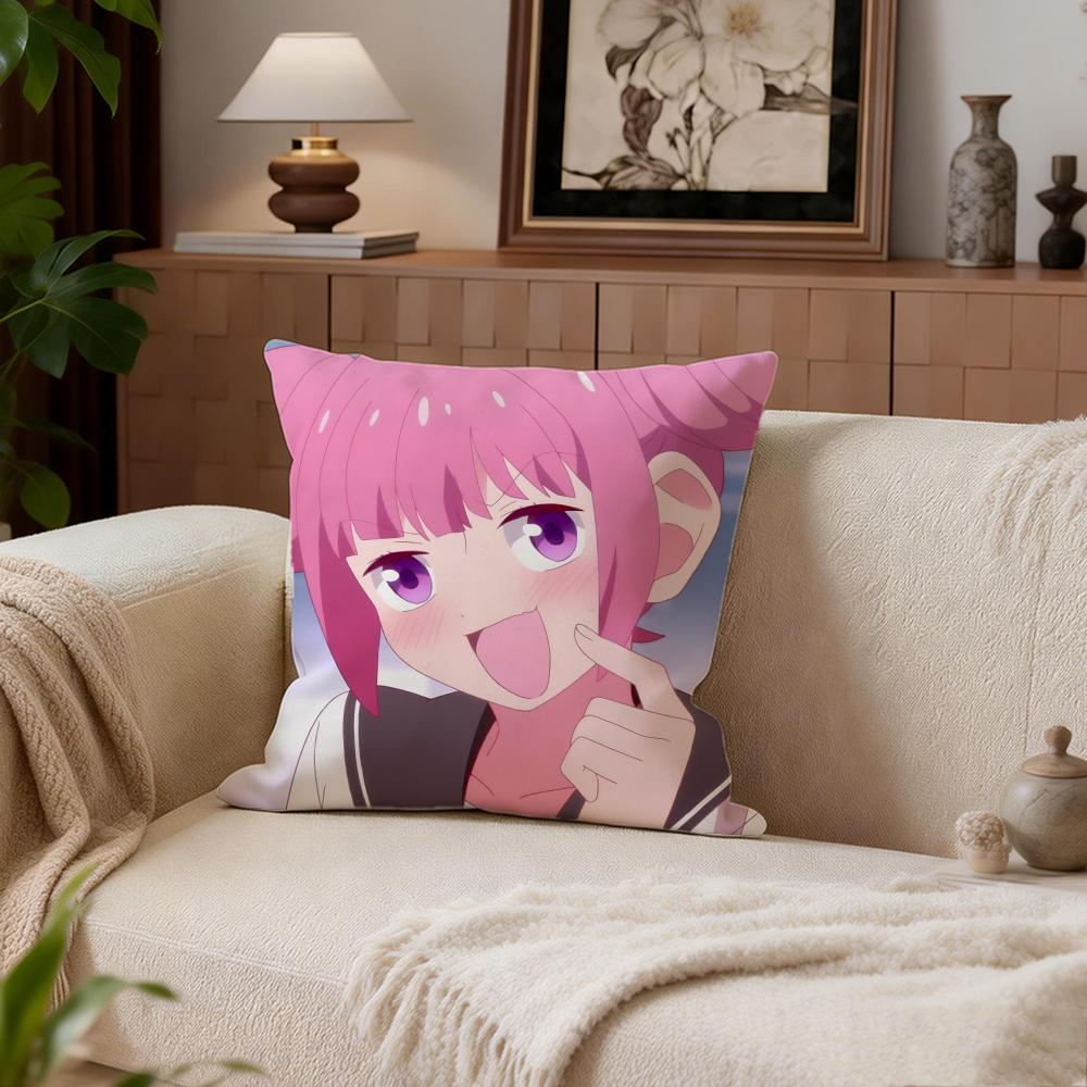 Romance Tsuredure Children Cushion Cover Cushion Cover Set 4Pcs 50x50 45x45 40x40 Pillowcase Decorative Sofa Home Decor
