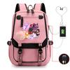 My World Harajuku Leisure Backpack Junior High School Student Elementary School Student Multifunctional USB School Bag Female