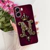For Oppo A6 4G Case Oppo A6x 5G CPH2783 Cute Crown Letters Cover Soft Silicone Phone Case For Oppo A6x 4G OppoA6 5G Fundas Coque