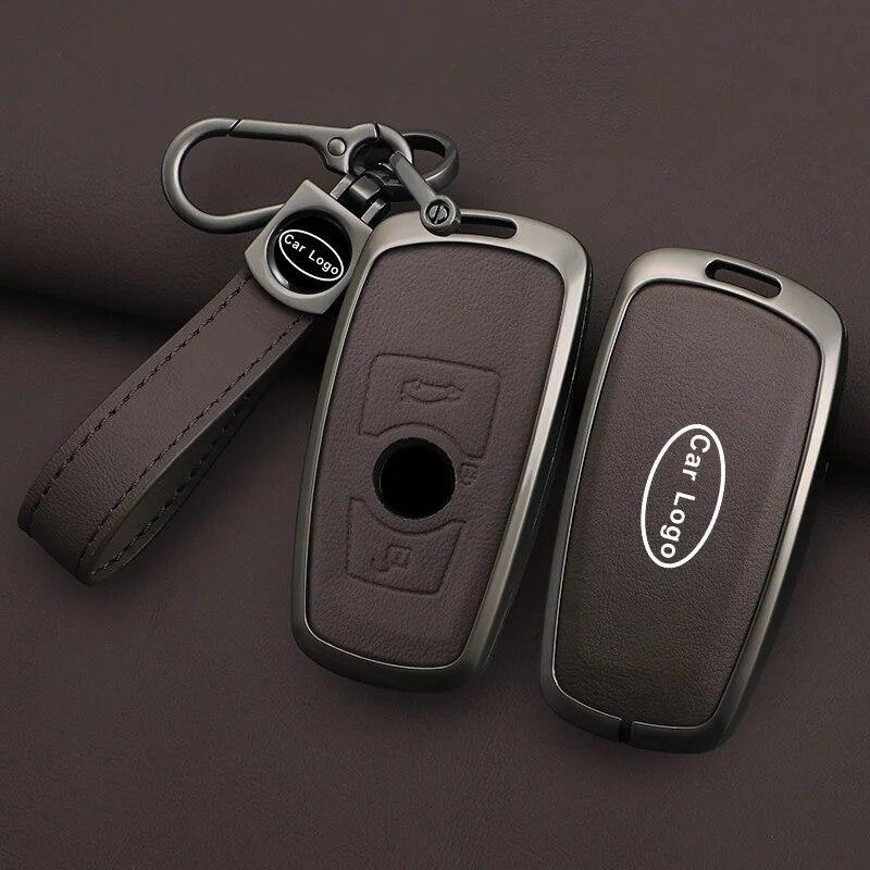 Zinc Alloy  Car Key Case Cover For BMW 1 3 5 7 Series X1 X3 X4 X5 X6 F10 F20 F30 F34 F11 F15 F16 F25 F31 M3 M4 E34