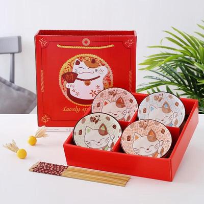 Conjunto de Jantar de Cerâmica Chinesa