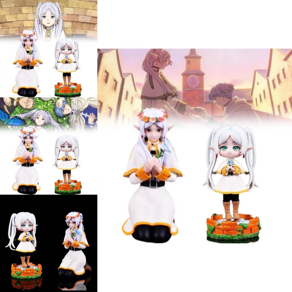 Frieren Journeys Beyond End Action Figure Model Toy Cartoon Doll Kids Gifts