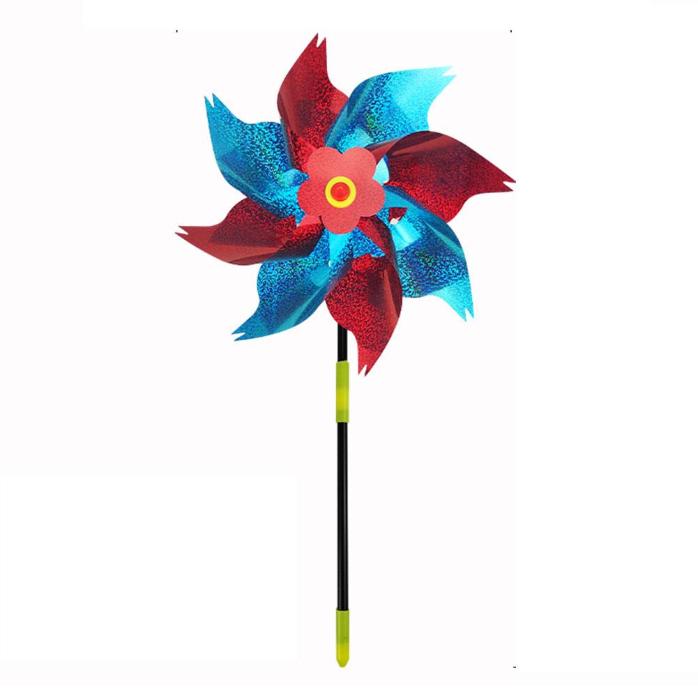 Bird Deterrents Windmill For Outside Reflective Pinwheels Spinners For Garden And Repellent Yar B4W4