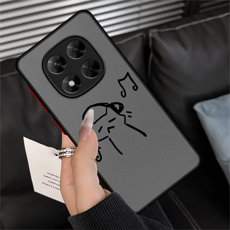 Süße Katzen Hülle für Xiaomi Redmi Note 14 14C 12 13C A4 13 Pro Plus 9S 11 10 Funda Rückseiten Handyhülle