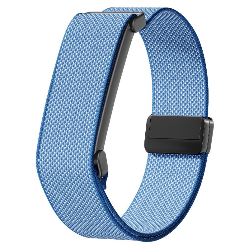 Metal Case+Sports Nylon Strap For Google Fitbit Air Sports Elastic Magnetic Wristband For Google Fitbit Air Comfortable Bracelet