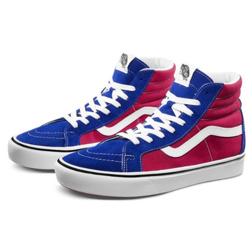 Vans Sk8 Hi ComfyCush 'Chili Pepper True Blue' Vans VN0A3WMCVX5