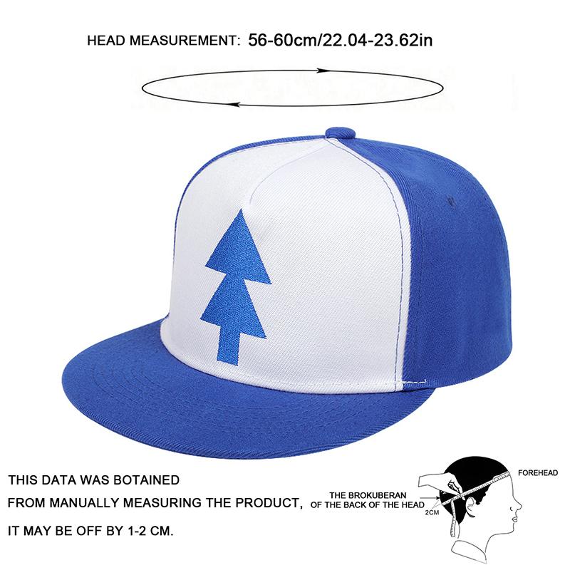 Modna męska czapka baseballowa Niebieskie drzewo haftowane czapki golfowe kreskówka hip hop czapka snapback dla dorosłych mężczyzn kobiety czapki sportowe Gorras