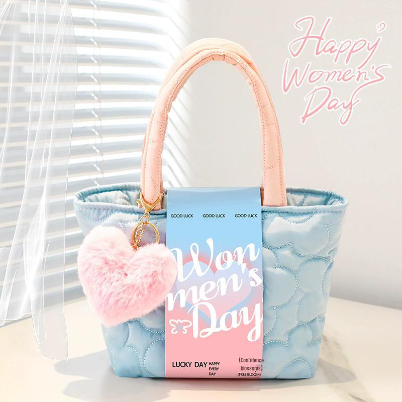 Changbaosen Woven Tote Bag Gift Set Small