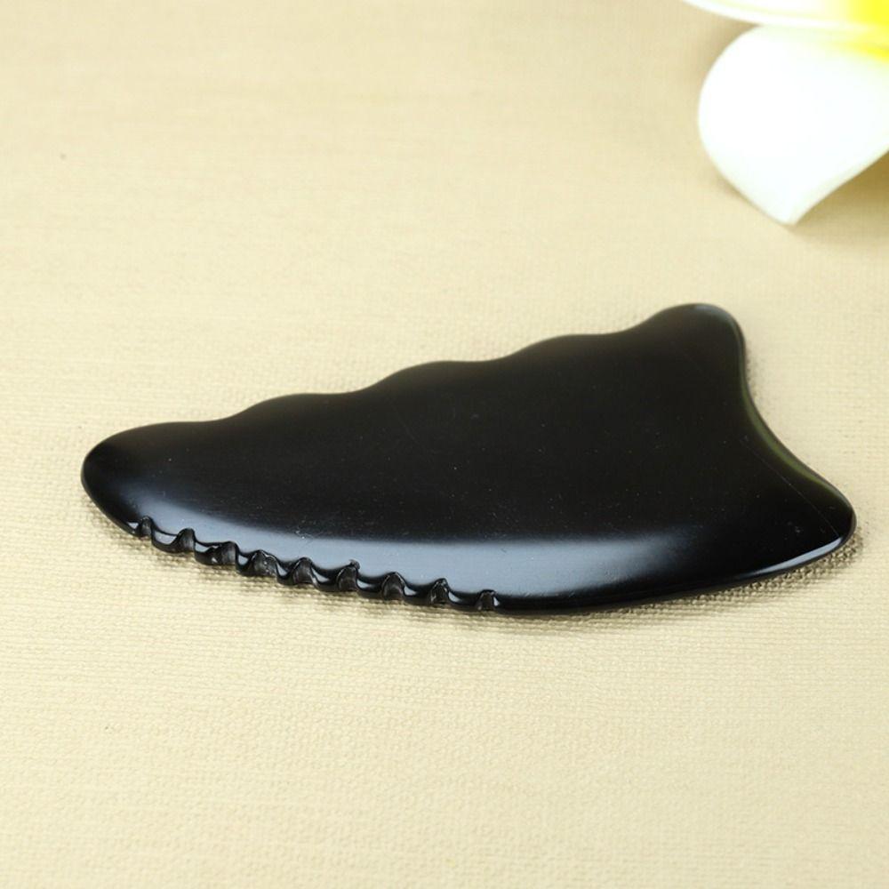 Neck Scraping Bian Stone Gua Sha Board Acupuncture Face Massager Relaxation Skin Care Tool  Girls