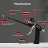 All-Metal Easy Clean Spray Gun for No-Clean Polyurethane Foam Sealant