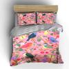 Birds And Flowers Decorative Set Soft Comfortable Duvet Cover Bedding Set Included 1*Duvet Cover & 2*Pillowcases, Gift