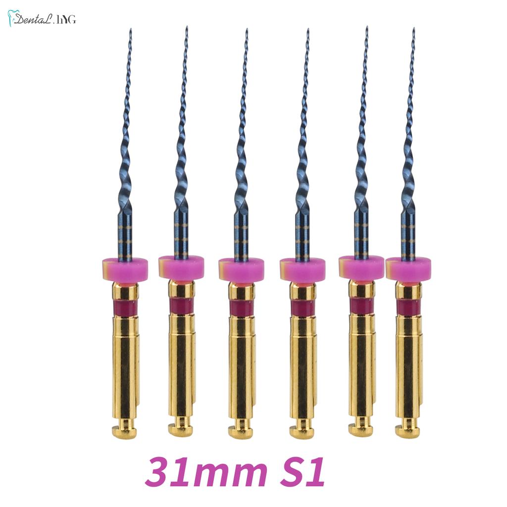 Zahnärztliche SX-F3 Blaue Feilen Nickel-Titan Rotierend Universell Motor Endodontisch Anti-Ermüdung Konstant Nadel Zahnmedizin Wurzelkanal Material