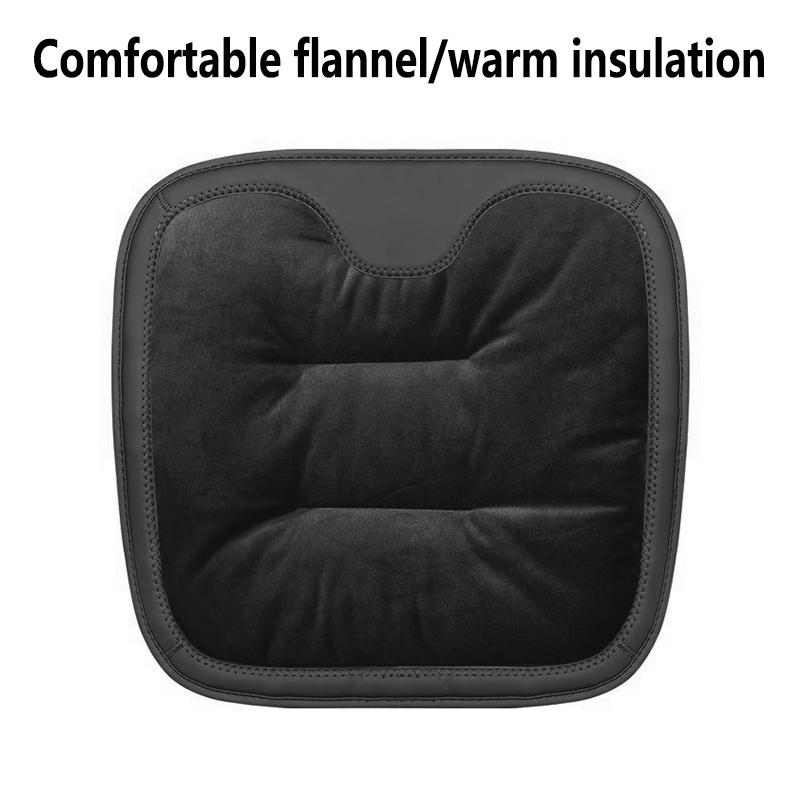 

Ergonomic Comfortable flannel Car Seat Cushion, Enhances Comfort & Support, Ideal for Office Chairs, Home Desks, Long Car Drives COTTON
