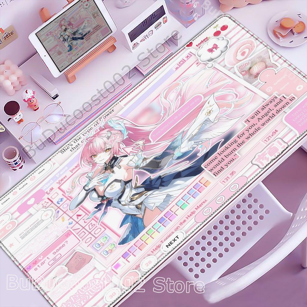 New Wuthering Waves Aemeath Changli Mouse Pad Laptop Anime Gaming Keyboard Rug Large Extended Desk Mat PC Gamer Cabinet Mousepad