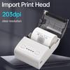Portable   Thermal Printer 2 inch Wireless USB Receipt Bill Ticket Printer with 57mm Print Paper Roll Compatible with       for Resta