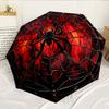 Autumn Spider Web Design 8-Frame for Travel, camping, Casual Lightweight Portable Umbrella, Essential for every family Holidays Birthday Gift