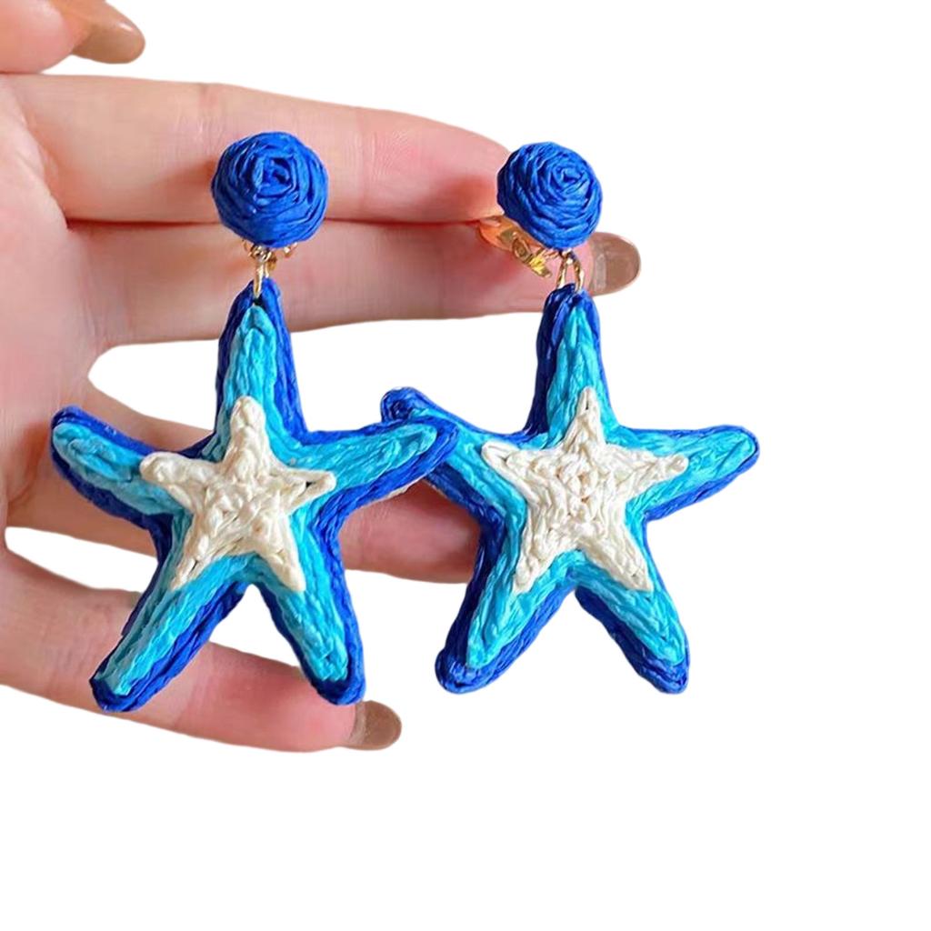 Geometric Flower Earrings Beach Bohemian Styles Drop Earrings Comfortable Wear for Trendy Fashion Lovers Daily Use