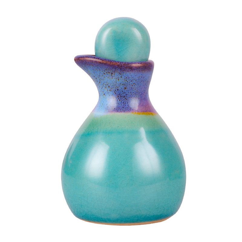 Beauty Salon Special Essential Oil Bowl Dish Box Kit Deployment Ceramic Essential Oil Bowl Tray Tool Mask Blending Packing Supplies Essential Oil Pot--Blue