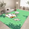 Cute Fat Tiger Cartoon Bedroom Carpet Living Room Decoration Sofa Carpet Children's Game Mat Bedhead Carpet Desk Corridor Mat