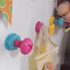 3Pcs Plastic Sticky Hook Screw Nail Shaped Storage Hanger Large Screw Shaped Hook Hat
