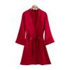 Silk Red Wedding Pajamas for Couples - Newlywed Set In Gift Box
