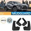 Set di parafango neri in ABS per auto Lexus