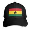 Flag of Ghana Baseball Cap Hard Hat Trucker Cap Streetwear Sunhat For Women Unisexs