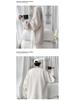 2025 Spring/Autumn Men's High-End Heavyweight Jacquard Hoodie - Versatile Round Neck, Loose Fit, Handsome Long Sleeve Top