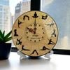 Yoga Clock, Wall Clock, Wall Clock, Swing Table Ornament Can Be Hung