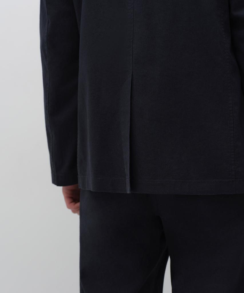 Musinsa Standard [City Workers] Linen Blend Blazer [Navy]