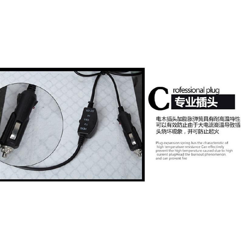 Universal New Carbon Fiber Heating Car Seat Heater Car Seat Heater Car Seat 12V Warm Winter Electric Heating Pad Cushion