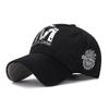 Korean Style Wolf Embroidery Baseball Cap - Men's & Women's Trendy Spring Sun Hat