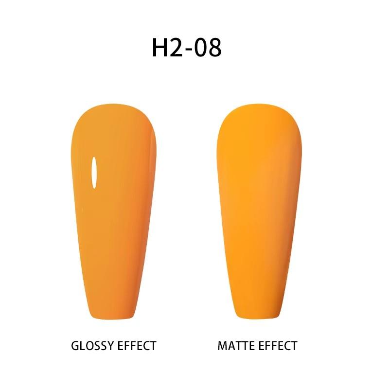 BEAU COLOR 8ML Nail Gel Polish High Pigment UV/LED Color Gel for Nail Art Design and Home DIY Manicure