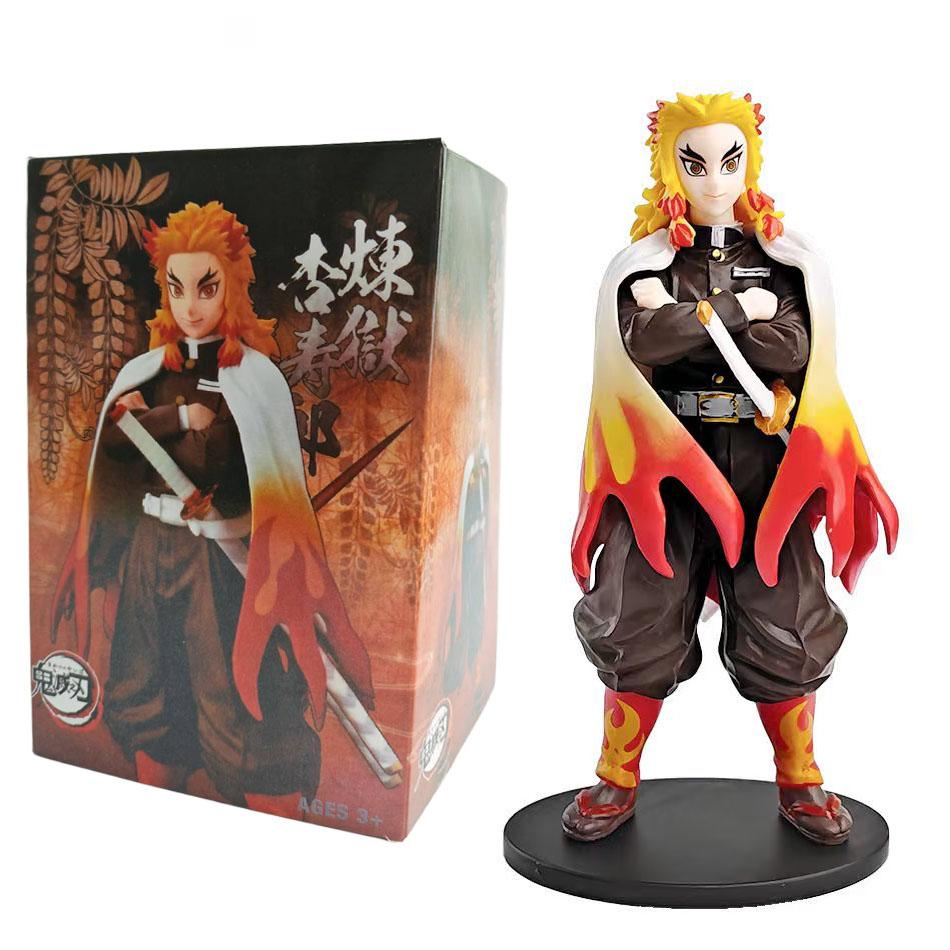 Anime 16Cm Demon Slayer Kimetsu No Yaiba Figure Kamado Tanjirou Action Figure Agatsuma Zenitsu Nezuko Warrior Pvc Model Toys Aaa