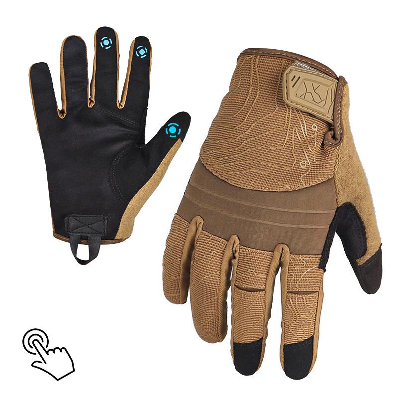 LiShi Protective Outdoor Full-Finger Multi-Sport Gloves L