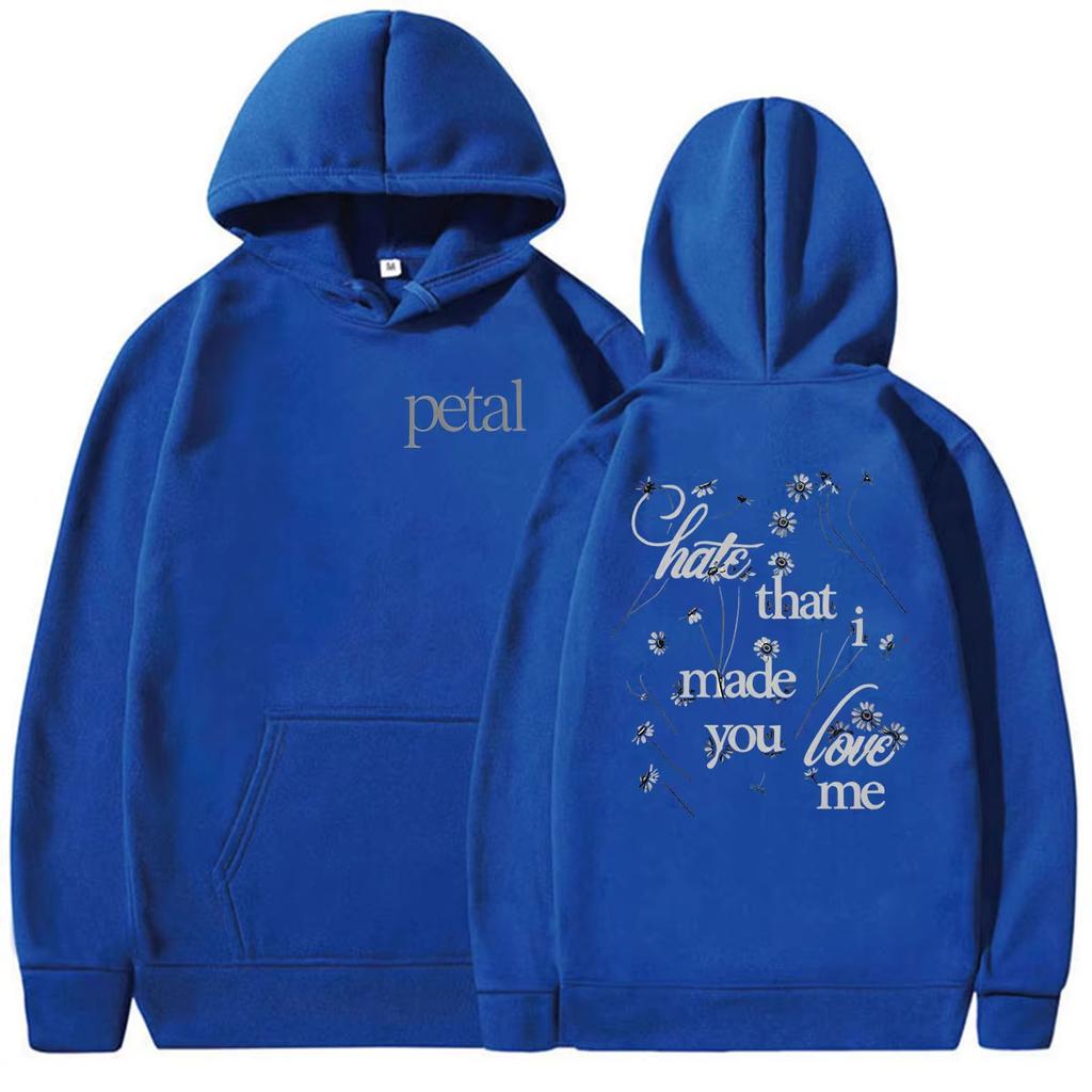 2026 Ariana Grande Petal Hate That I Made You Love Me Album 2026 Print Hoodie Men Women's Clothing Vintage Printed Sweatshirt