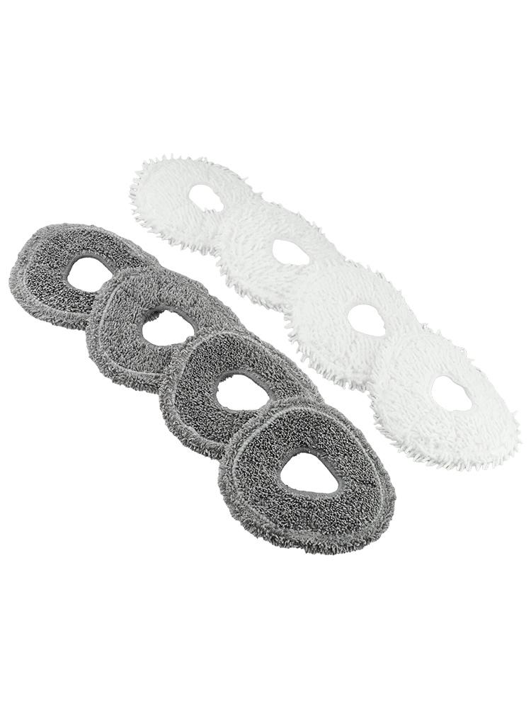 Cleaning Tasks Reusable Mop Cloth Robot Vacuum Cloth Efficient Cleaning Solution For Robot Reusable Cloth Gray