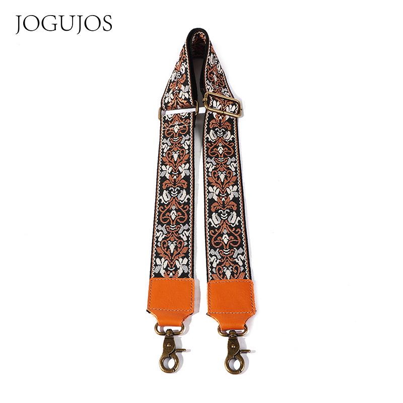 Justerbar crossbody-stropp til vesker - Unisex, bred skulderstropp i stoff, vesketilbehør